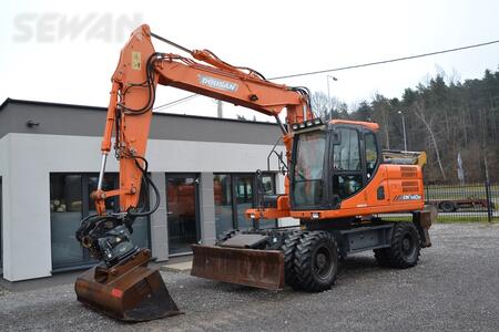 DOOSAN DX 140 W ROTOTILT